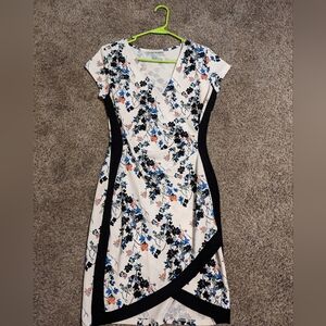 White floral dress L